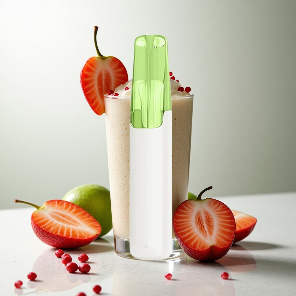 Snowplus Dash 4000 Puffs Engangsenhed Ceramic Atomizer Matcha Smoothie 7,5 ml