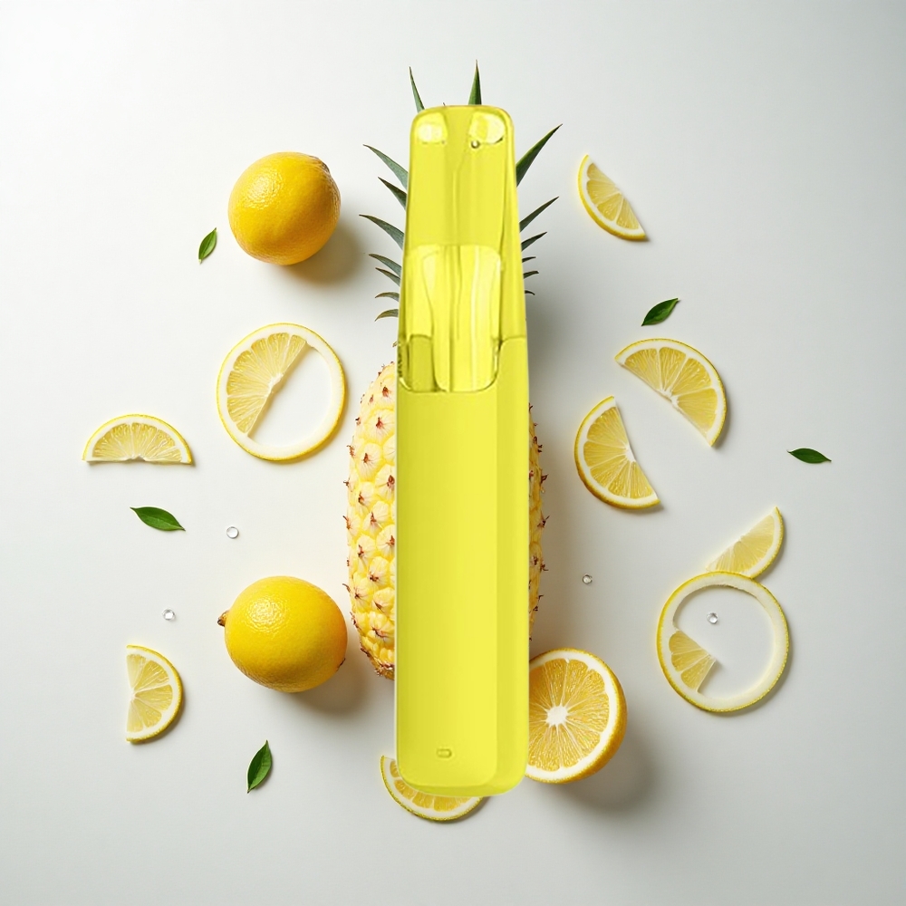 Snowplus Dash 4000 Puffs Engangsenhed Citron Ananas med 7,5 ml e-væske