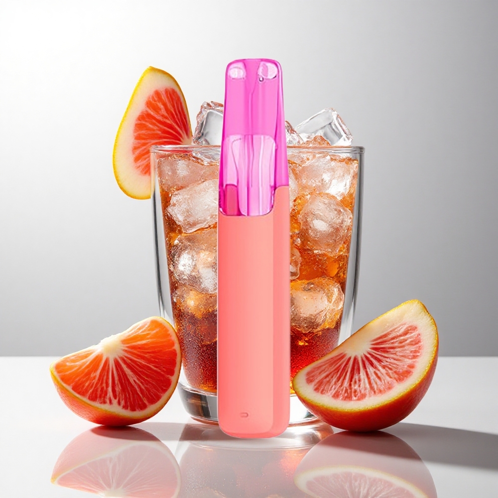 Snowplus Dash 4000 Puffs Engangsenhed Hibiscus IsTe med 7,5 ml e-væske og Ceramic Atomizer