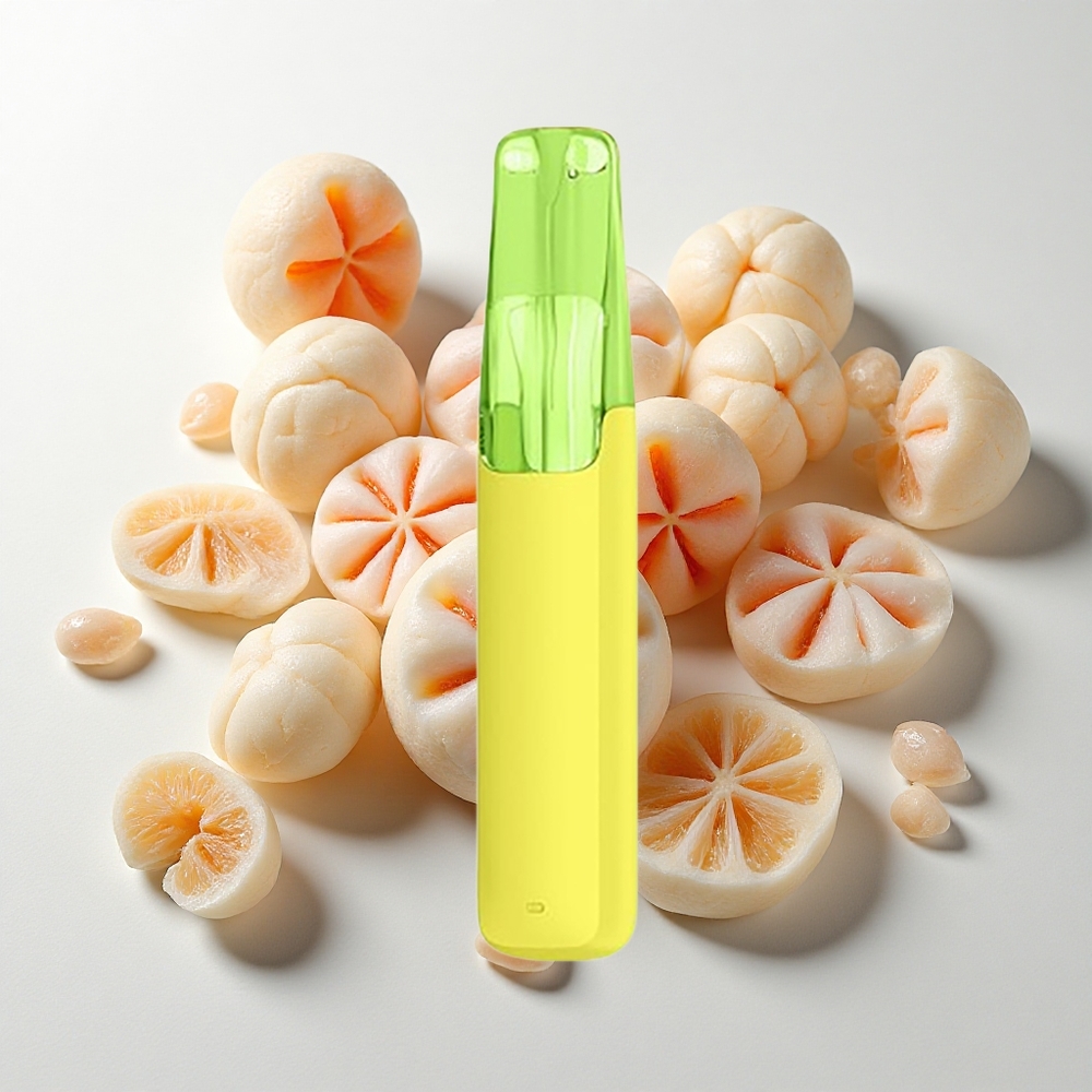 Snowplus Dash 4000 Puffs Engangsenhed Jasmin LongJing Te med 7,5 ml e-væske og 530 mAh batteri