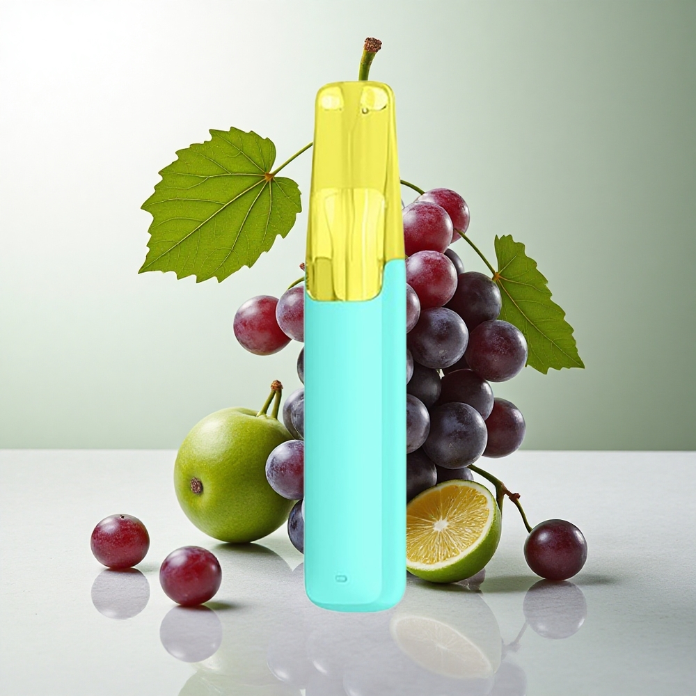 Snowplus Dash 4000 Puffs Grøn Drue med Ceramic Atomizer og 530 mAh Batteri