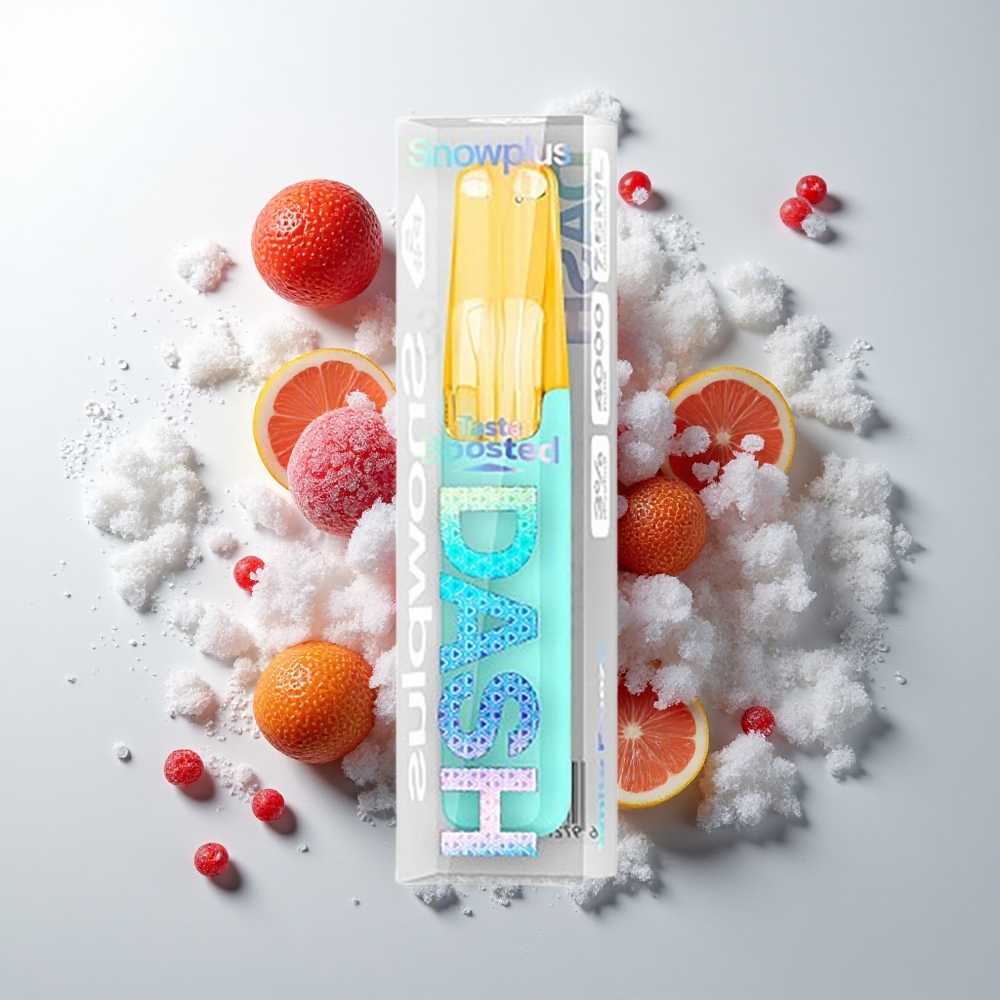 Snowplus Dash 4000 Puffs White Freeze Ceramic Atomizer 7,5 ml