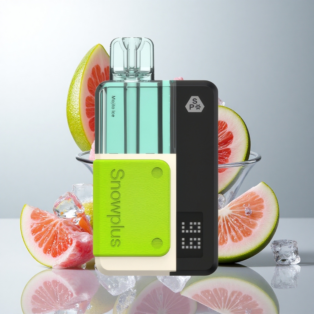Snowplus Swift Pod Kit 15000 Mojito Is Genanvendelig batteri og 2+10 ml opfyldningssæt