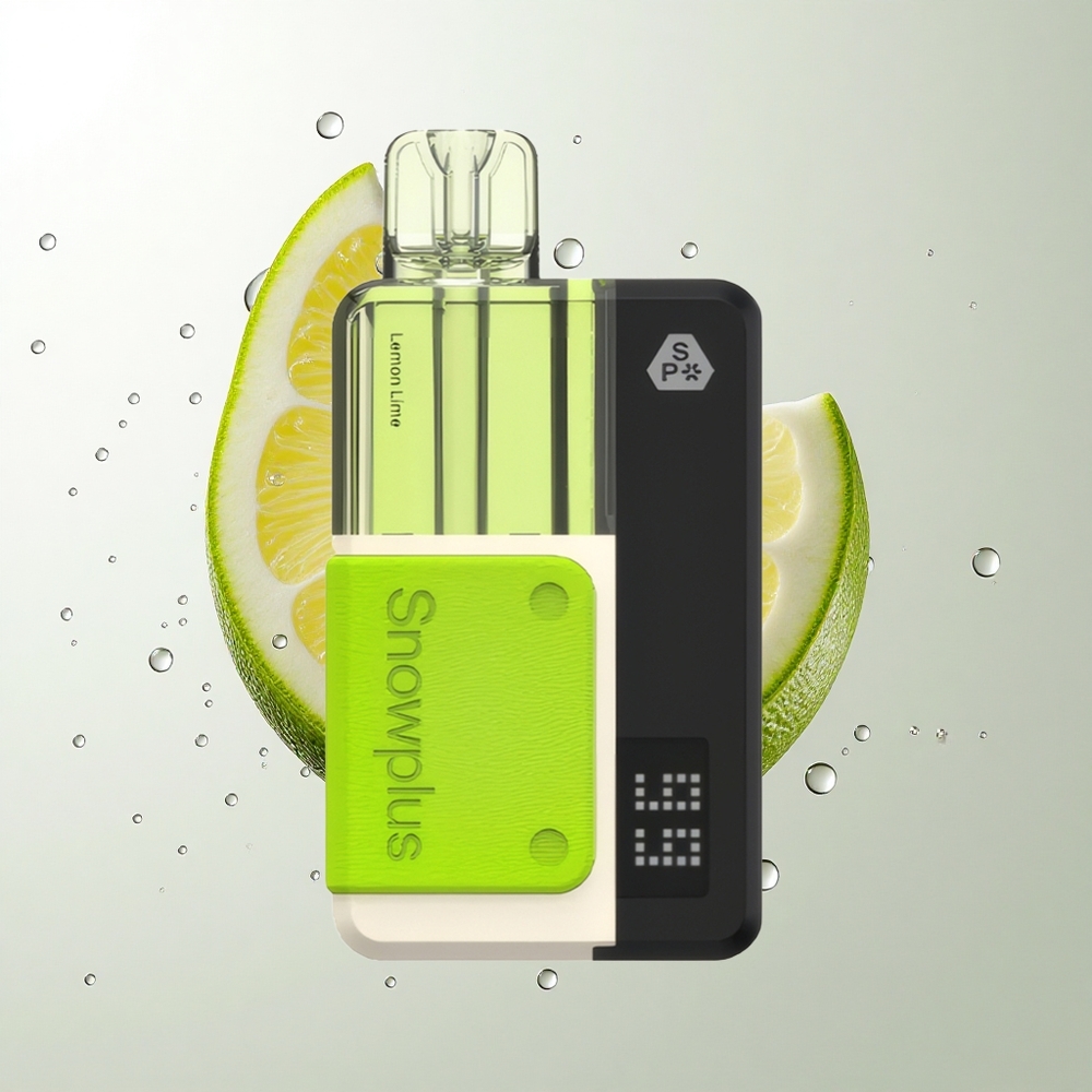 Snowplus Swift Pod Kit 15000 Puffs Citron Lime med 1000 mAh batteri og 2+10 ml e-væske