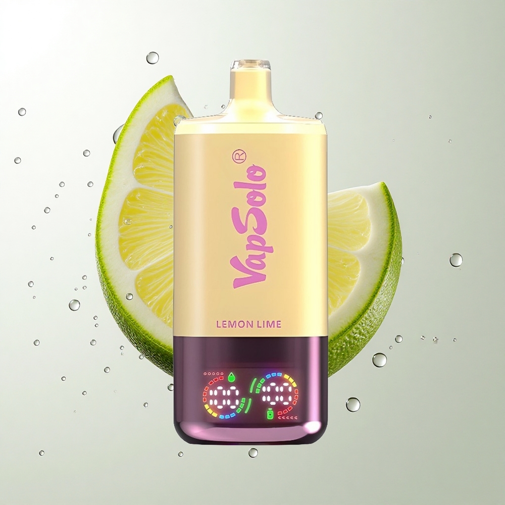 VapSolo Triple 30000 Puffs Citron Lime Kartongstørrelse: 47 x 47 x 115mm Nikotinstyrke: 20 mg/ml,50 mg/ml