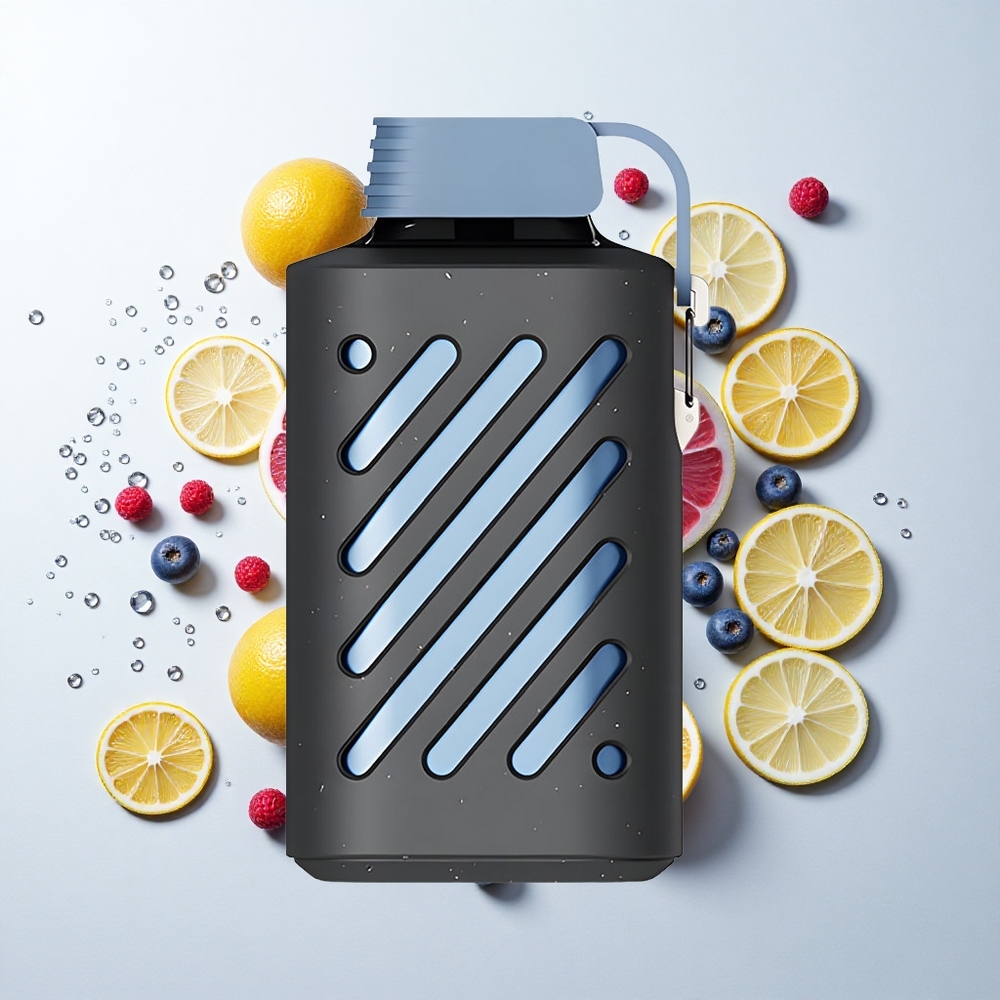 VOZOL GEAR 10000 20 ml E-væskekapacitet Blå Hindbær Citron