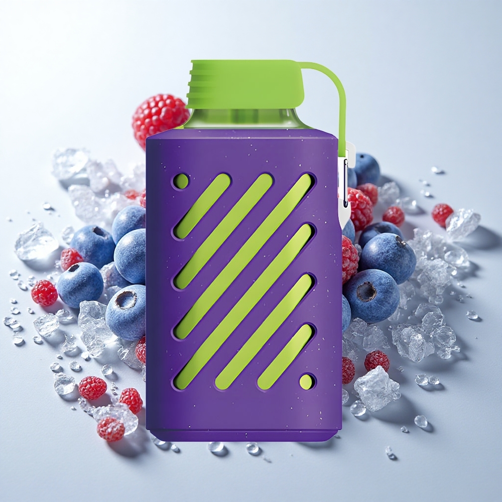 VOZOL GEAR 10000 Blåbær Is med 10000 Pust og 30 Smagsvarianter