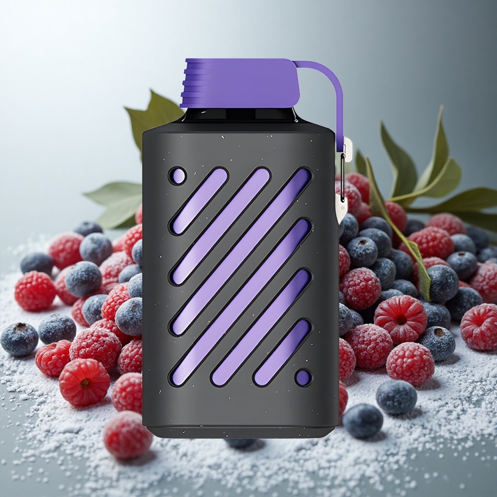 VOZOL GEAR 10000 Engangs Vape 30 Smage & 20 ml E-væskekapacitet Forest Berry Storm
