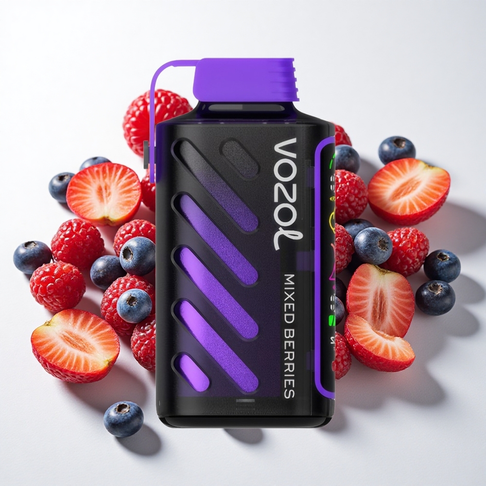 VOZOL Gear Power 20000 Puffs Dual Mesh Coil Blandede Bær