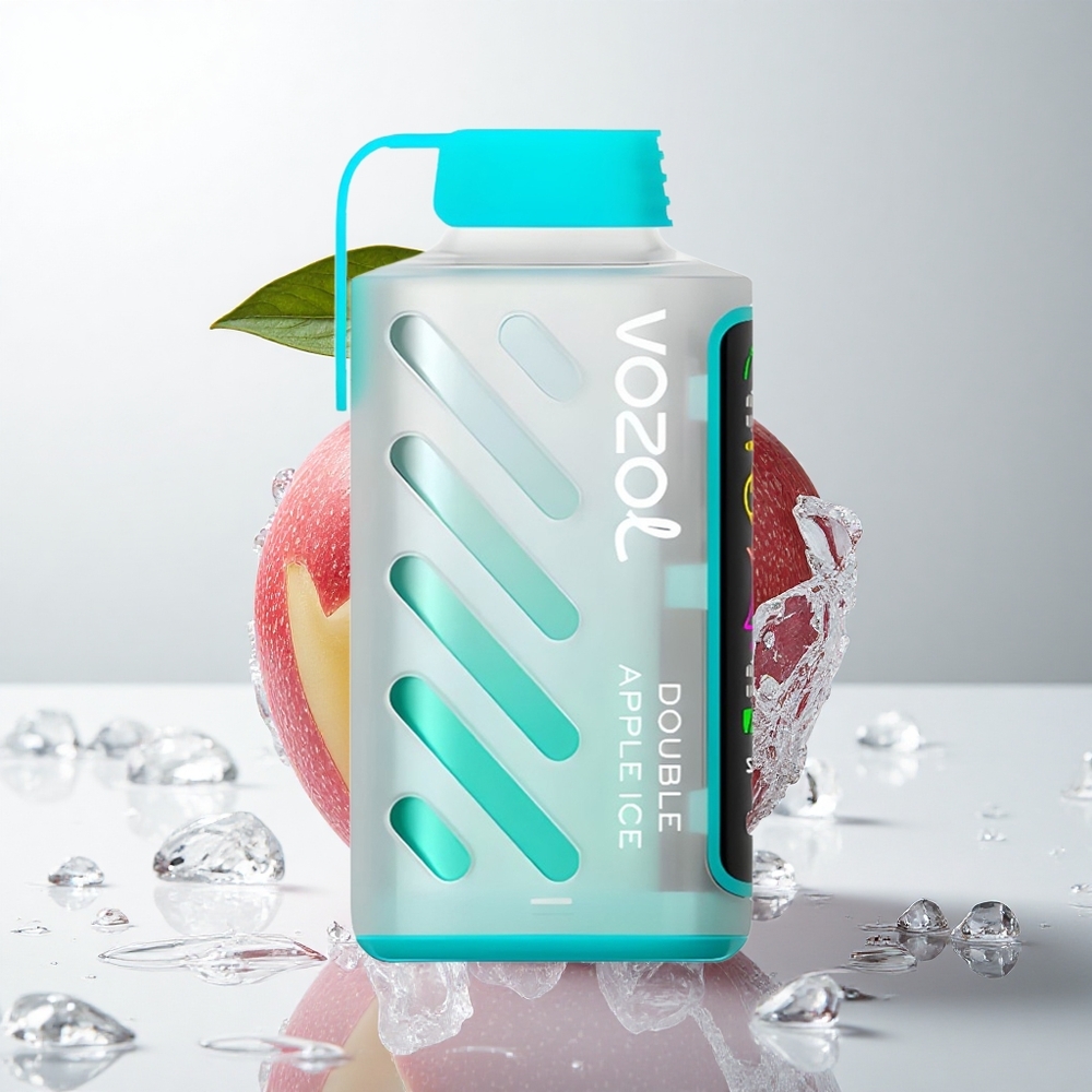 VOZOL Gear Power 20000 Puffs Dual Mesh Coil Dobbelt Æble Is