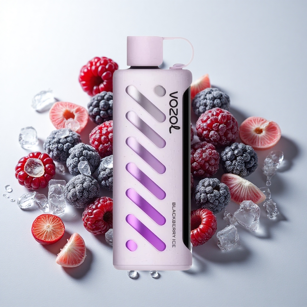 VOZOL Gear Shisha 25000 Puffs Blackberry Is (30 Lækre Smage)