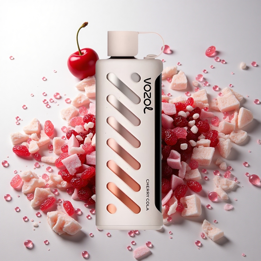 VOZOL Gear Shisha 25000 Puffs Kirsebær Cola med 30 Lækre Smage og 1000mAh Batteri