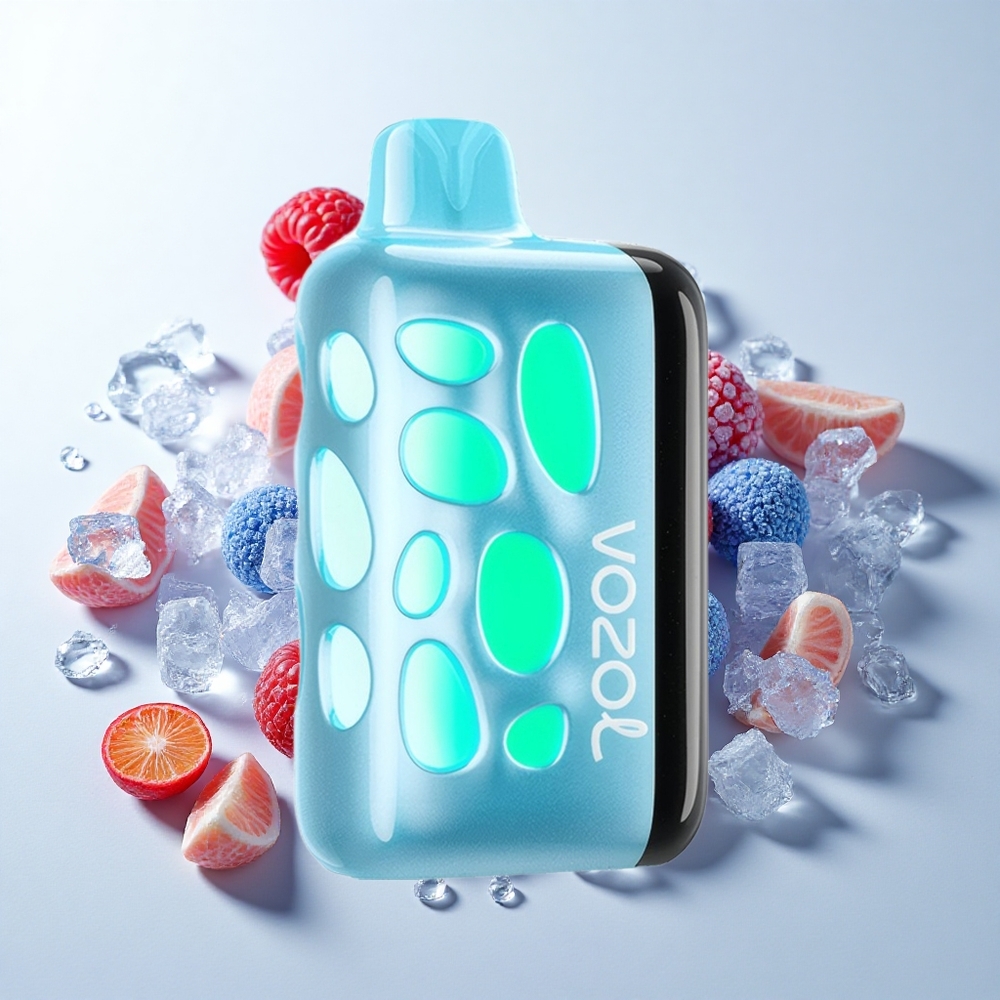 VOZOL RAVE 40000 Blå Hindbær Is med 80% Opladning på 20 Min