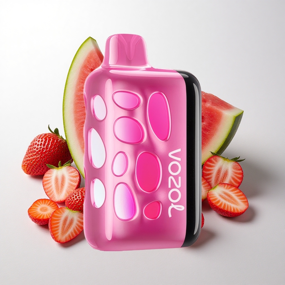 VOZOL RAVE 40000 Jordbær Vandmelon med 1000mAh Batterikapacitet og Beat-Synced Party Mode