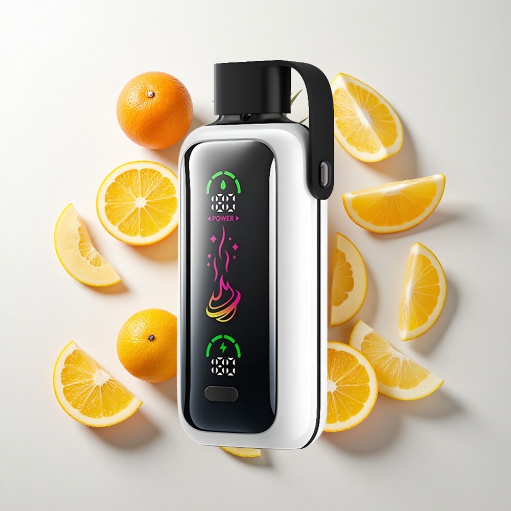 VOZOL Star 20000 Puffs Appelsin Ananas Litchi med 2,2" HD-spejlskærm og 650mAh batteri