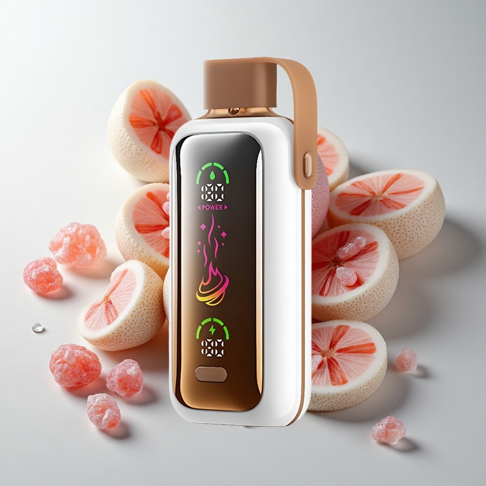 VOZOL Star 20000 Puffs Drage Jordbærbanan med 2,2" HD-spejlskærm