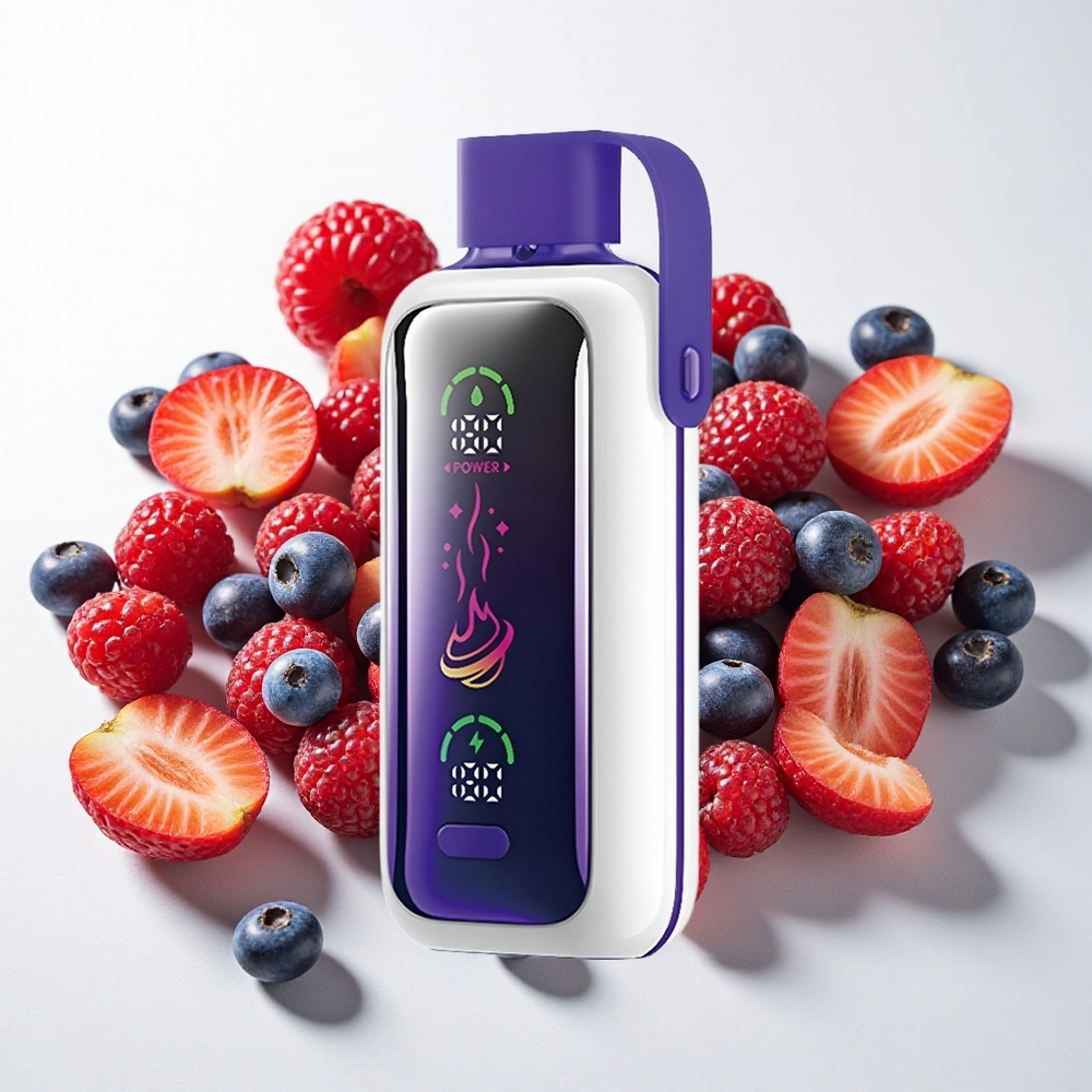 VOZOL Star 20000 Puffs med 2,2" HD-spejlskærm og Blandede Bær