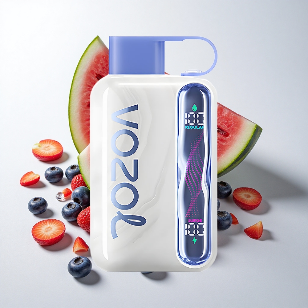 VOZOL STAR 40000 Puffs Engangs E-Cigaret Blåbær Vandmelon med 1000mAh Batteri og Type-C Opladning