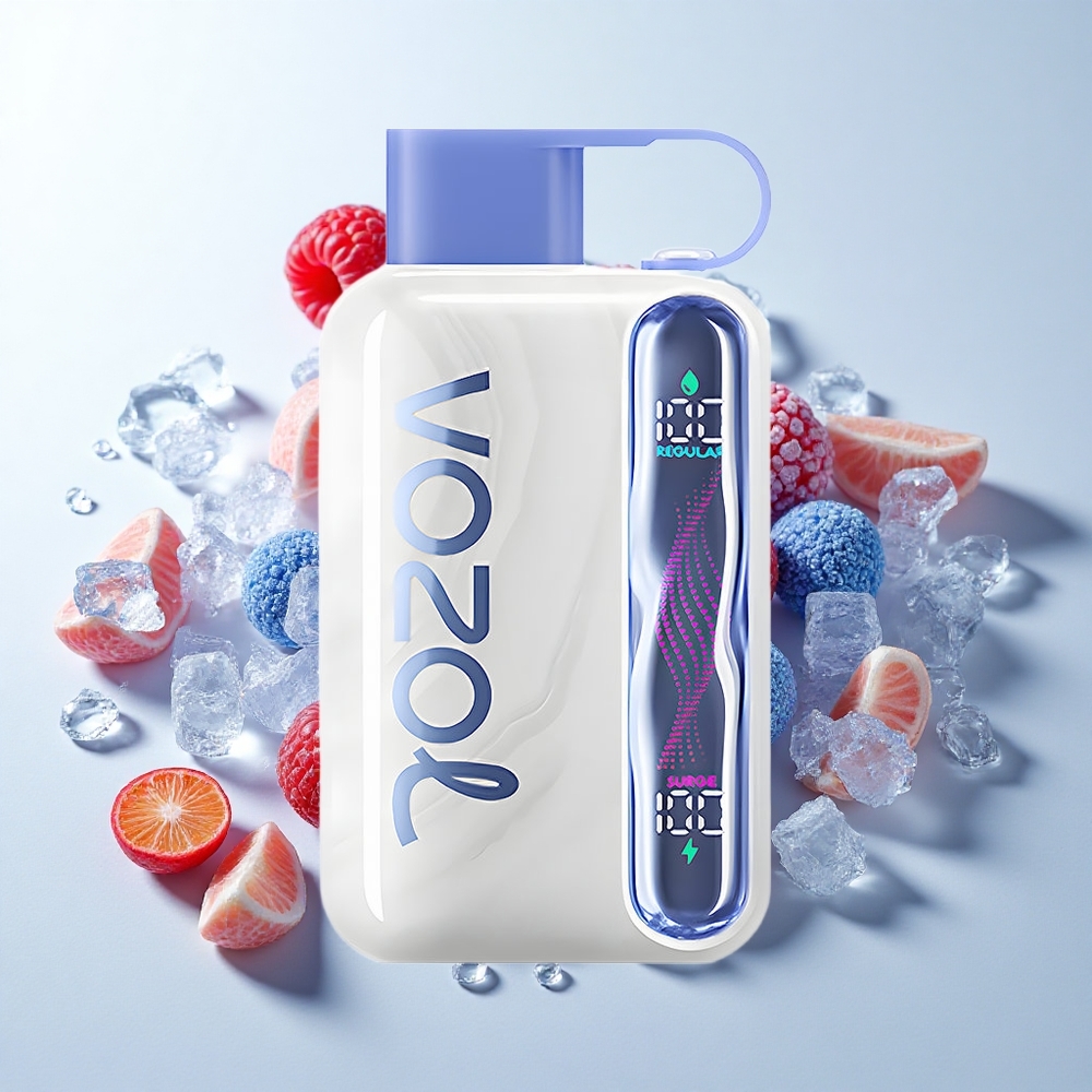 VOZOL STAR 40000 Puffs Engangs Vape Blå Hindbær Is med 1000mAh Batteri