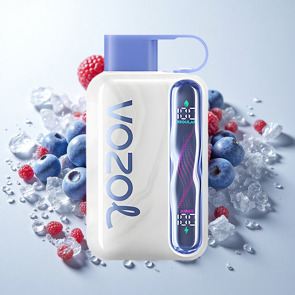 VOZOL STAR 40000 Puffs Engangs Vape Blåbær Is med 1000mAh Batteri og Type-C Opladning