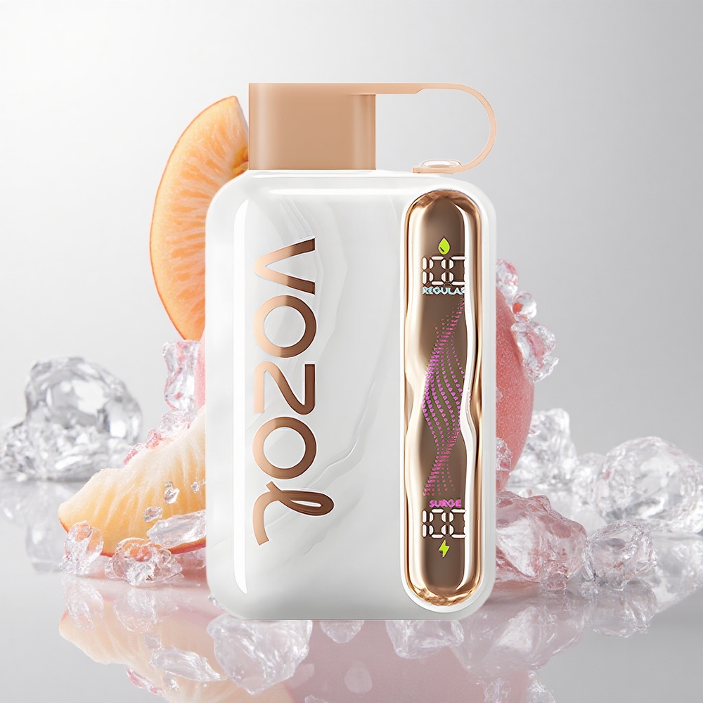 VOZOL STAR 40000 Puffs Engangs Vape Fersken Is med 1000mAh Batteri og Type-C Opladning