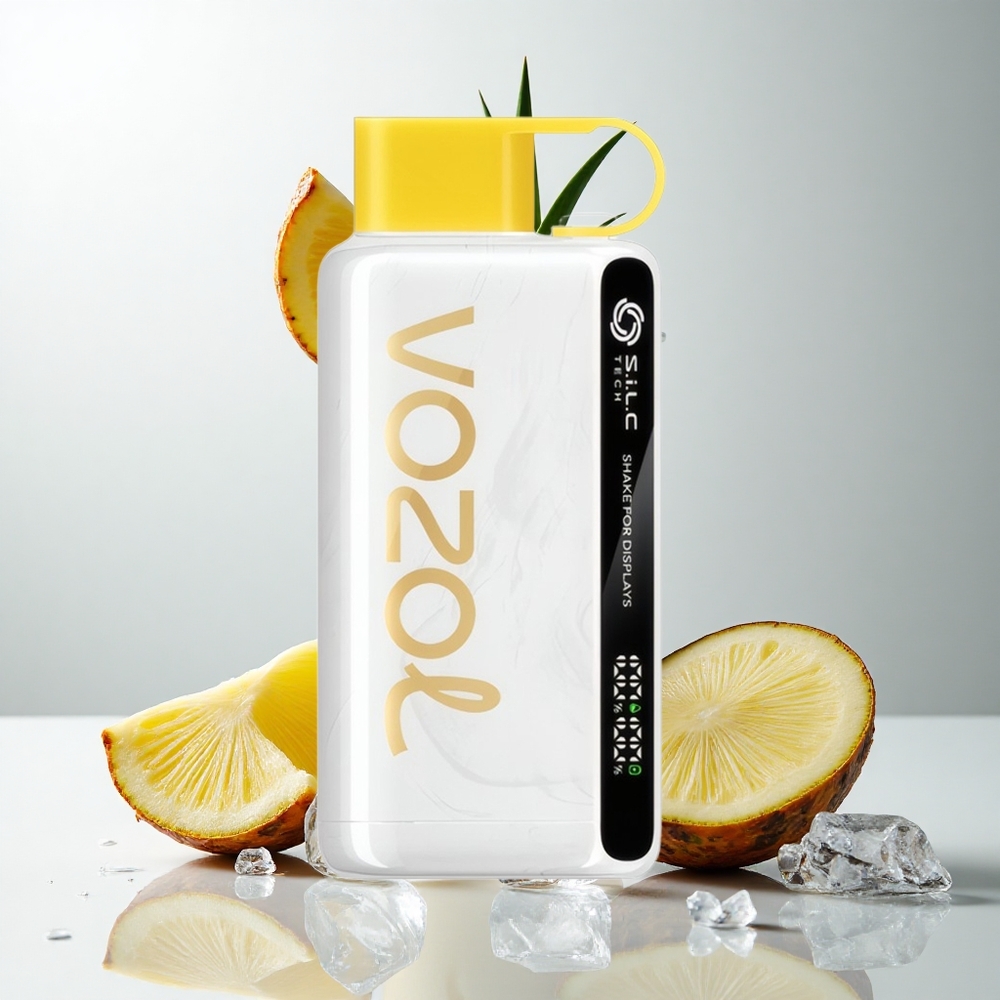 VOZOL STAR 9000/12000 Engangs Vape Ananas Kokos Is med 30% Hurtigere Opladning