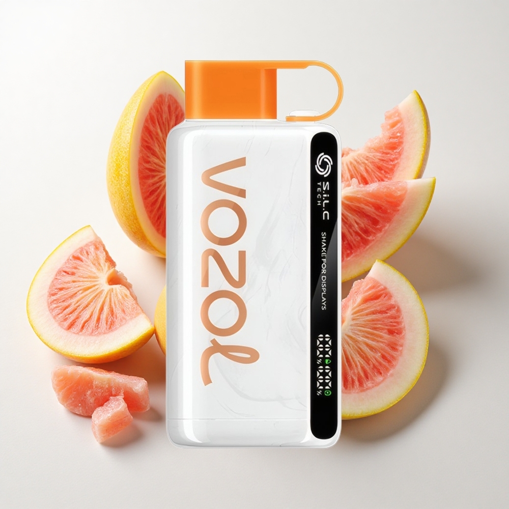 VOZOL STAR 9000/12000 Engangs Vape Fersken Mango Vandmelon med 30% hurtigere opladning og 650mAh batterikapacitet