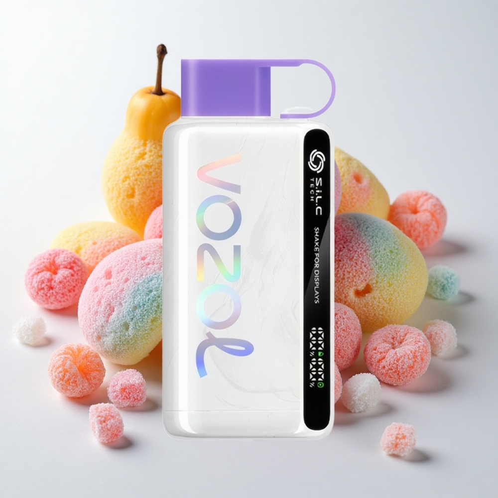 VOZOL STAR 9000/12000 engangs-vape Regnbue slik med 30% hurtigere opladning og 650mAh batterikapacitet