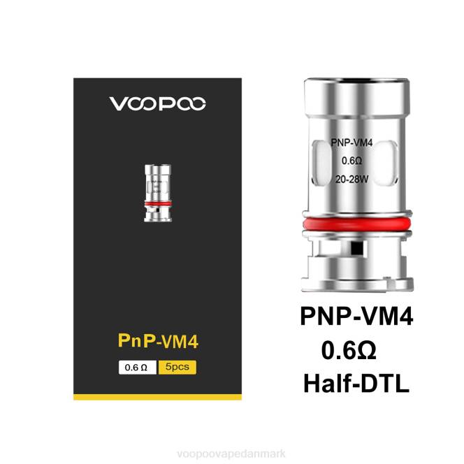 VOOPOO PNP spoler (5 stk) pnp-c1 604R584 | VOOPOO Vape Pod Danmark