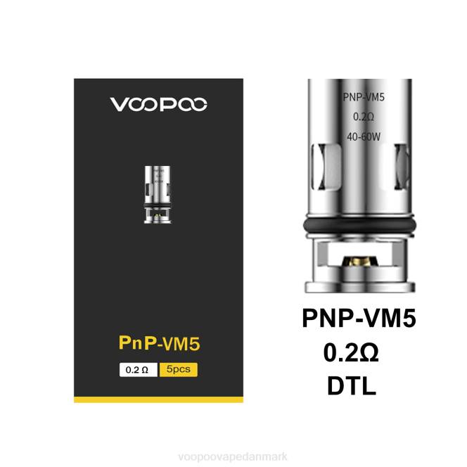VOOPOO PNP spoler (5 stk) pnp-c1 604R584 | VOOPOO Vape Pod Danmark