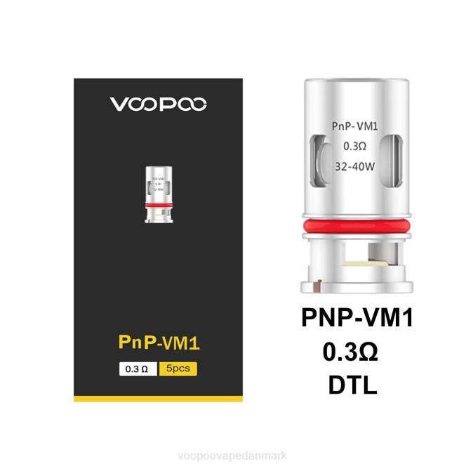 VOOPOO PNP spoler (5 stk) pnp-vm1 604R596 | VOOPOO Vape Instructions