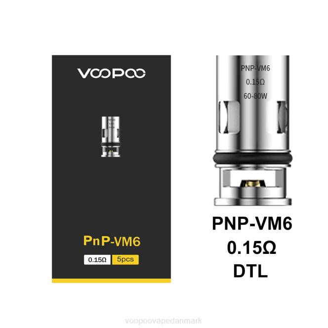 VOOPOO PNP spoler (5 stk) pnp-vm6 604R600 | VOOPOO Vape Near Me