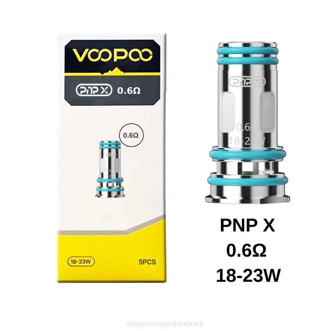 VOOPOO PNP spoler (5 stk) pnp x 0,6 ohm 604R608 | VOOPOO Vape Amazon