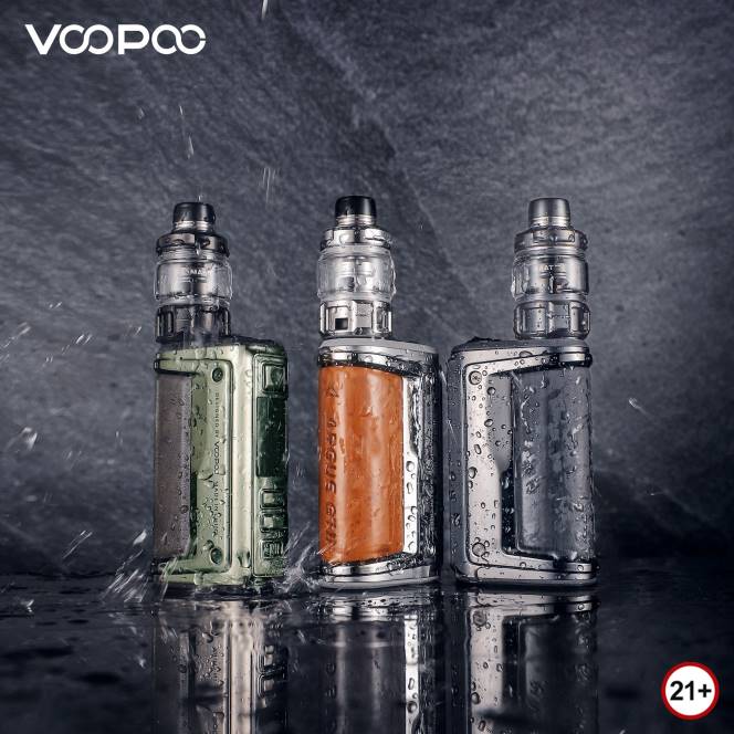 VOOPOO ARGUS GT II tanksæt grafit 604R1 | VOOPOO Danmark