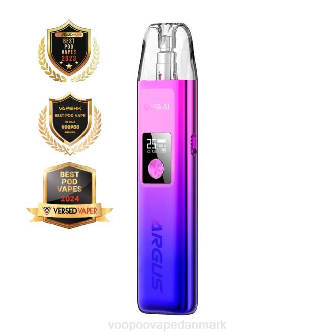 VOOPOO ARGUS G pod kit aurora blå 604R6 | VOOPOO Vape Instructions