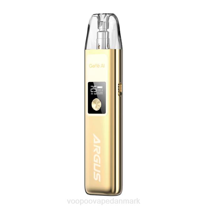 VOOPOO ARGUS G pod kit sandflugt guld 604R55 | VOOPOO Vape Gene Danmark