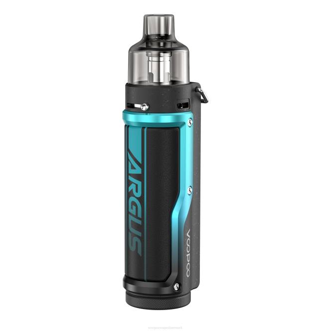 VOOPOO ARGUS PRO pod mod kit litchi læder blå 604R24 | VOOPOO Vape Pod Danmark