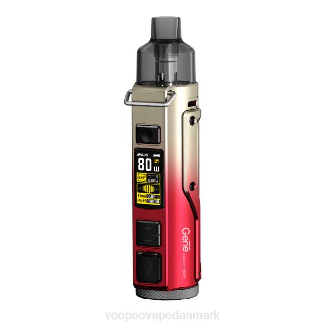 VOOPOO ARGUS PRO pod mod kit rødt guld 604R32 | VOOPOO Vape Danmark