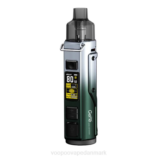 VOOPOO ARGUS PRO pod mod kit sortgrøn sølv 604R29 | VOOPOO Vape Store