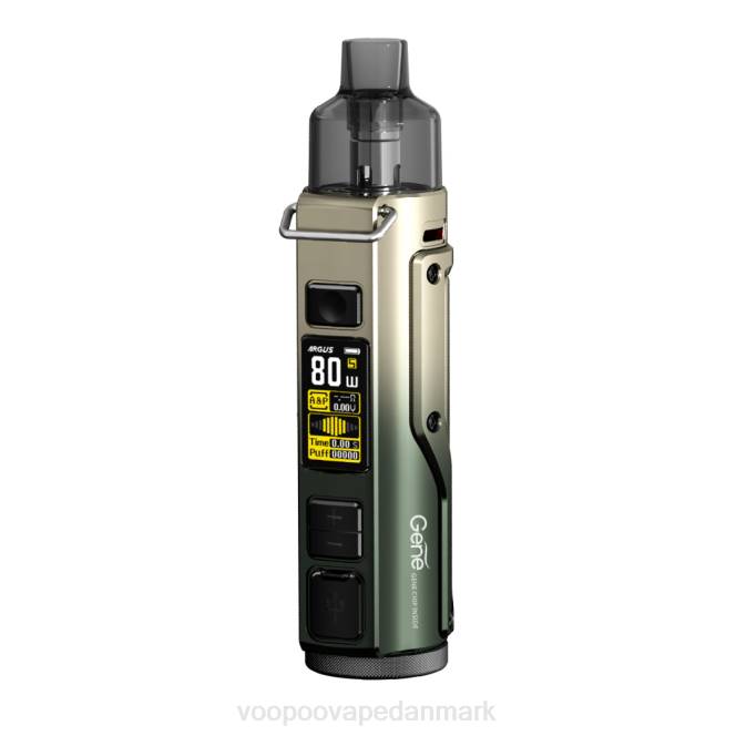 VOOPOO ARGUS PRO pod mod kit sortgrønt guld 604R30 | VOOPOO Vape Near Me