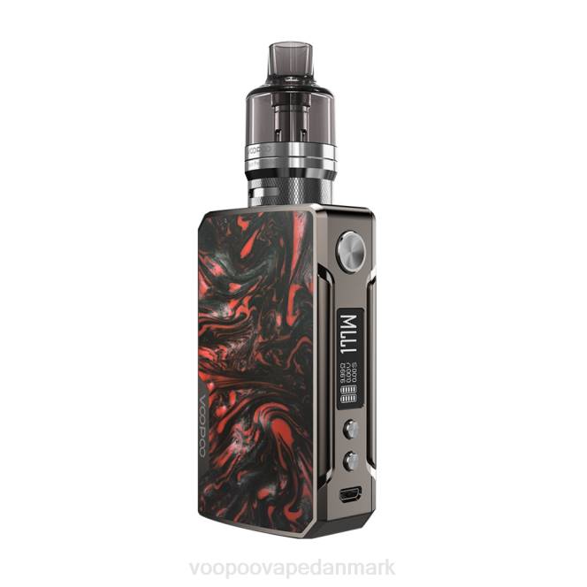 VOOPOO DRAG 2 opdatere udgaven platin-skarlagenrød 604R322 | VOOPOO Vape Danmark