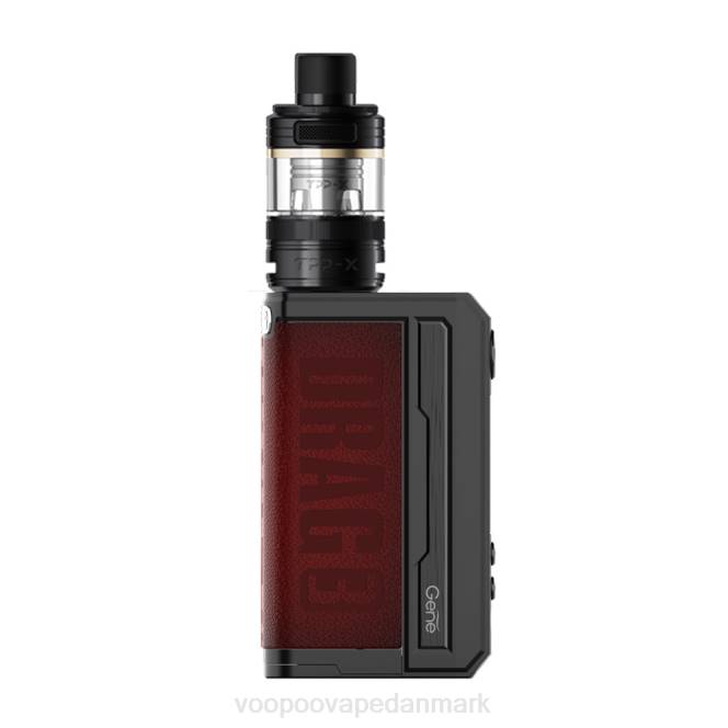 VOOPOO DRAG 3 TPP X box mod kit sort-rød 604R271 | VOOPOO Danmark