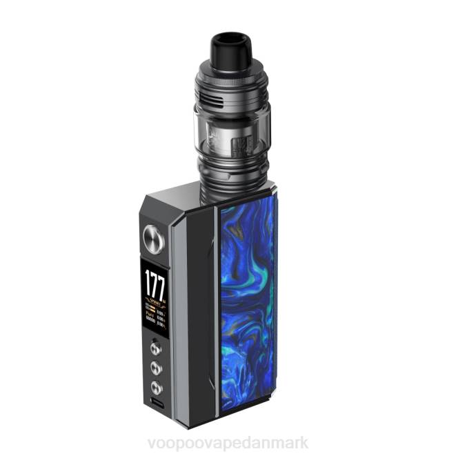 VOOPOO DRAG 4 sæt gun metal+ocean blue 604R146 | VOOPOO Vape Instructions