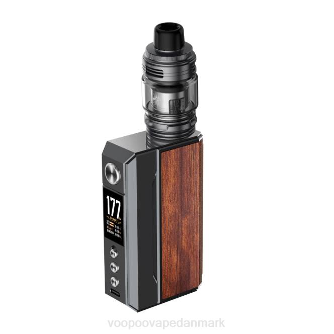 VOOPOO DRAG 4 sæt pistol metal+palisander 604R164 | VOOPOO Vape Pod Danmark