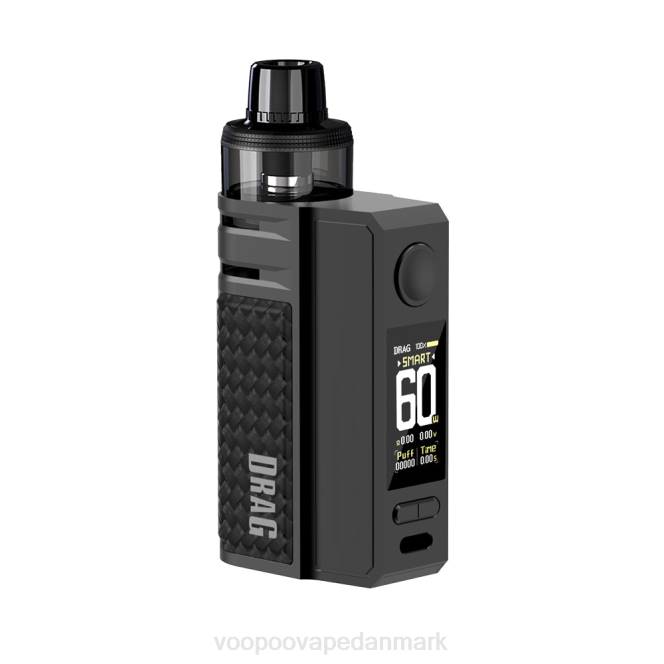 VOOPOO DRAG E60 pod kit kulfiber 604R185 | VOOPOO Vape Gene Danmark