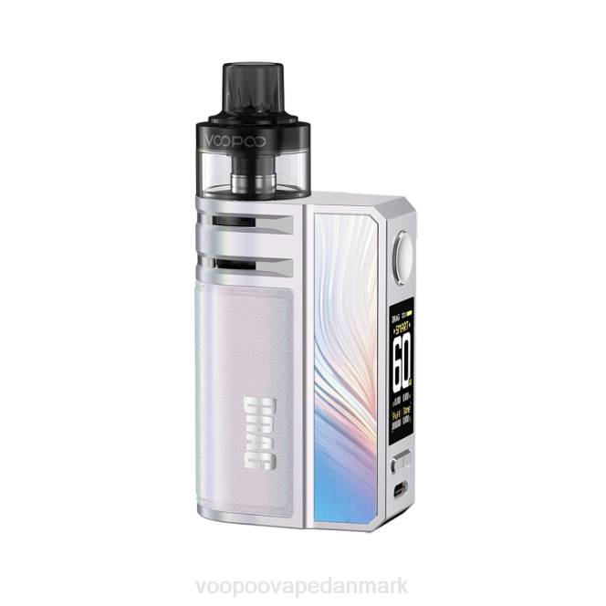 VOOPOO DRAG E60 pod kit regnbue sølv 604R186 | VOOPOO Vape Instructions