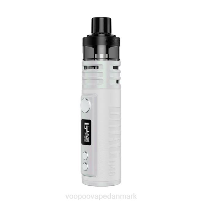 VOOPOO DRAG H40 pod mod sølvhvid 604R209 | VOOPOO Vape Store