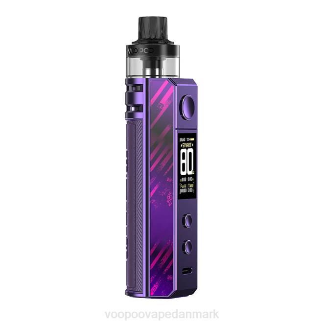 VOOPOO DRAG H80S pod kit galakse lilla 604R244 | VOOPOO Vape Pod Danmark