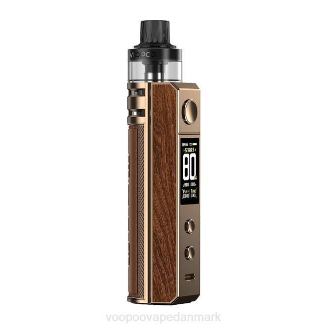VOOPOO DRAG H80S pod kit gyldent palisander 604R245 | VOOPOO Vape Gene Danmark