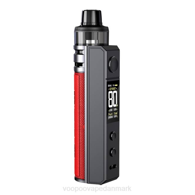 VOOPOO DRAG H80S pod kit rød 604R241 | VOOPOO Danmark